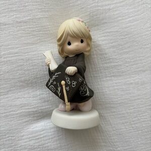 Precious Moments “The Future Belongs To You” Blonde Graduation Figurine